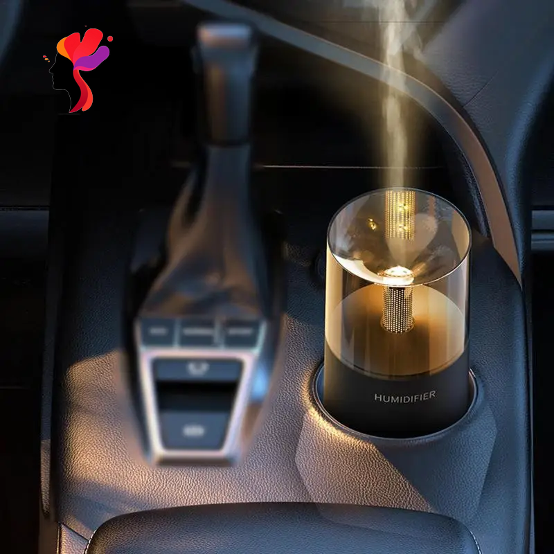 Air Humidifier Car Aromatherapy Spray Mini Car Aroma Diffuser Car Office Desktop Humidifier Portable USB Car Humidifier Diffuser